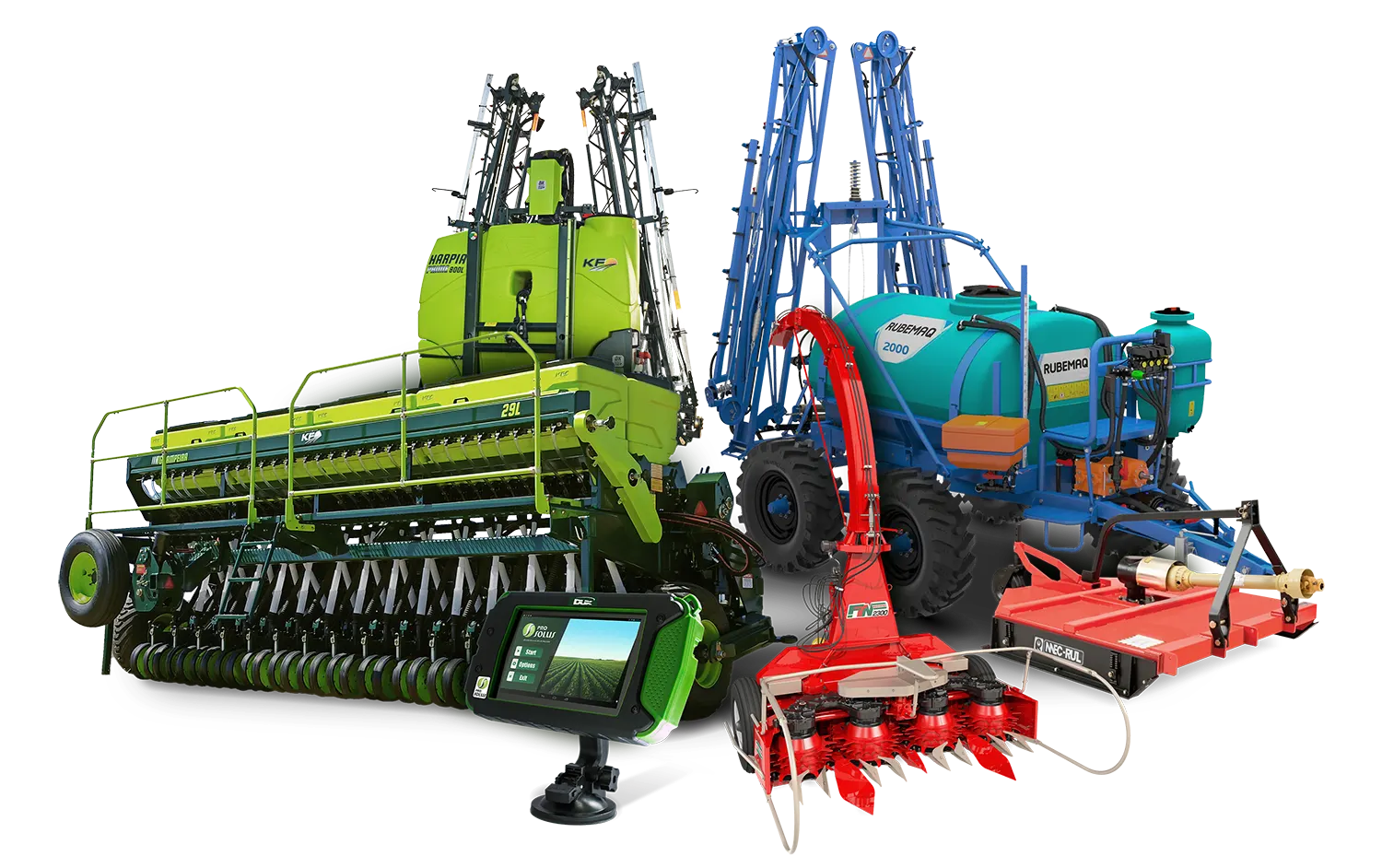 Linha completa de implementor agrícolas