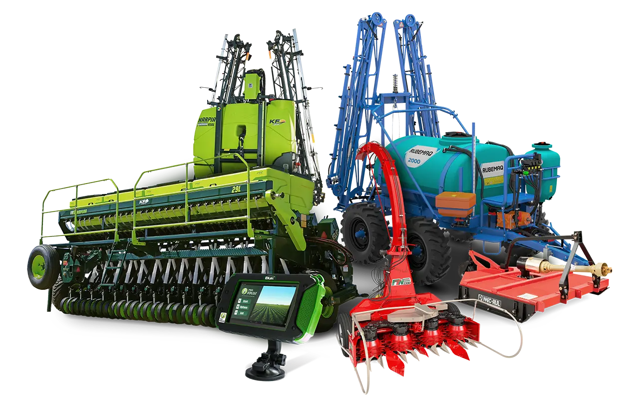 Linha completa de implementor agrícolas